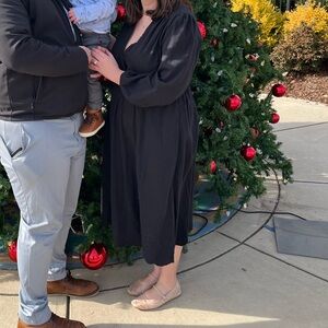 Black long sleeve dress old navy